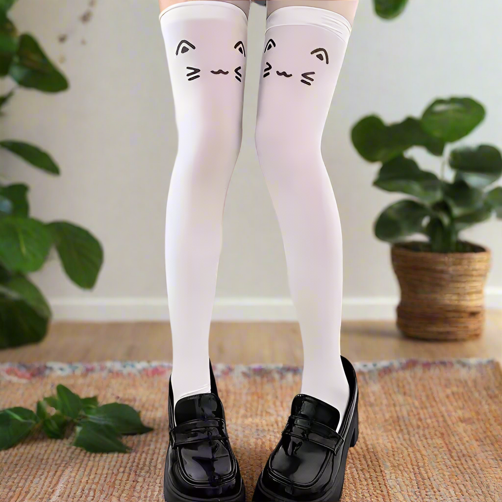 Anime Thigh High Socks