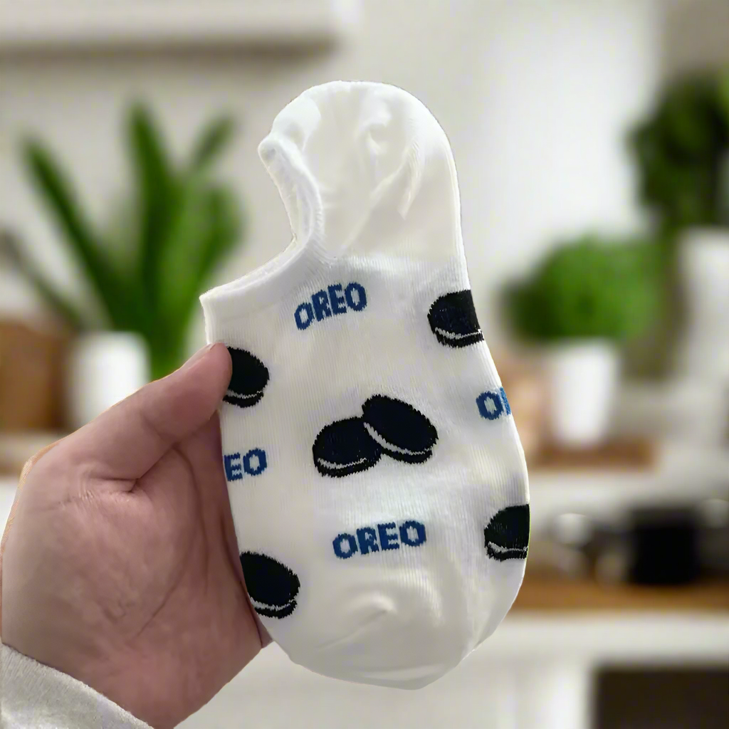 5 Pack Funny Food Low Cut Socks