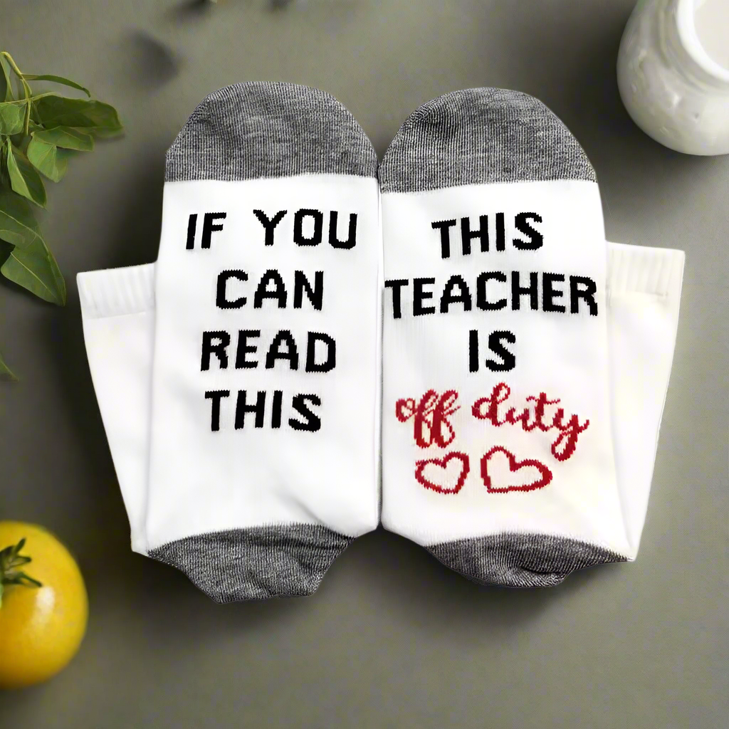 Funny Teacher Socks