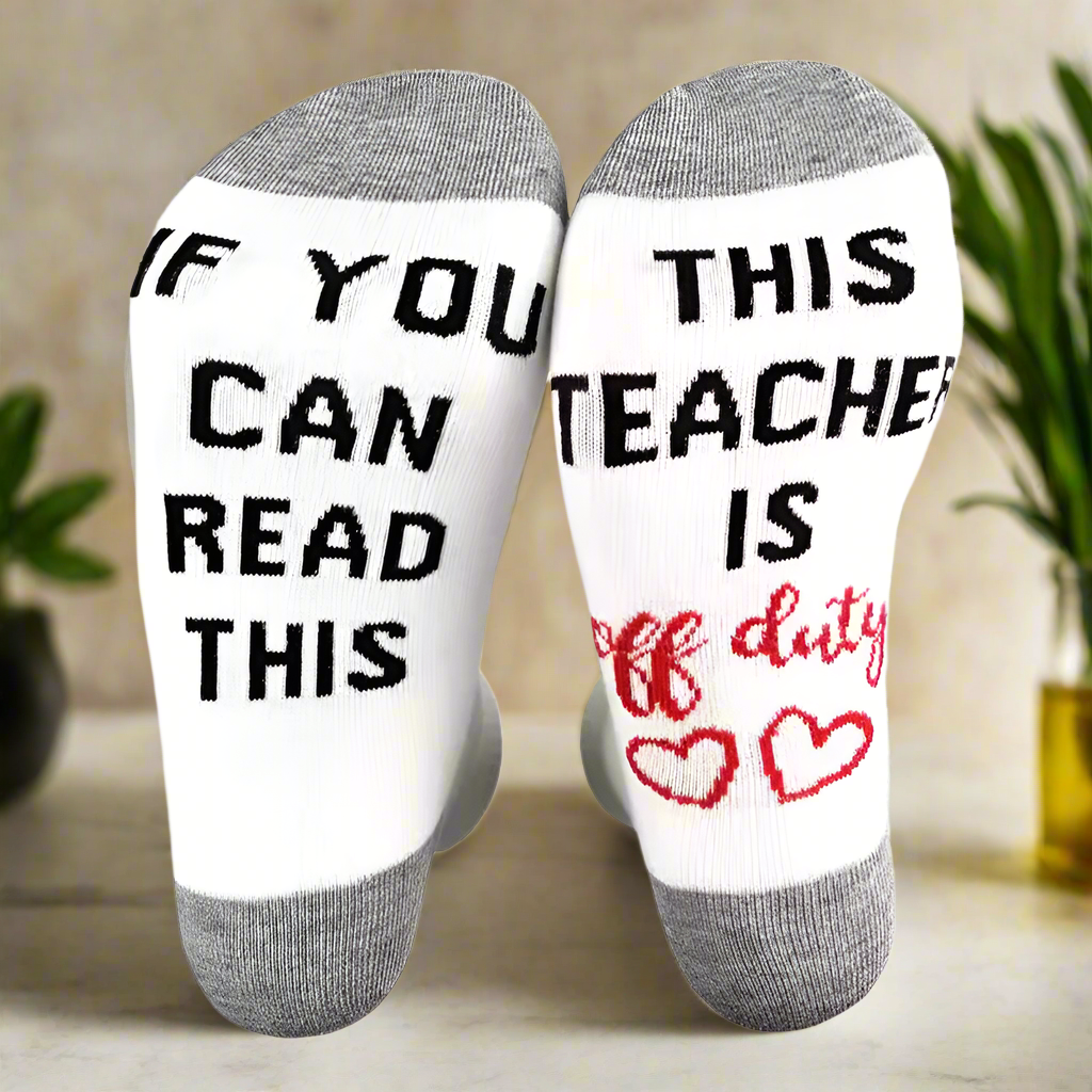 Funny Teacher Socks