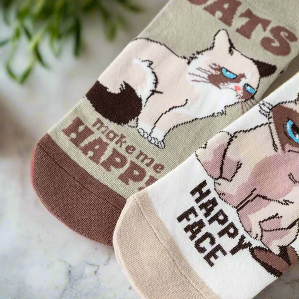 Grumpy Cat Socks