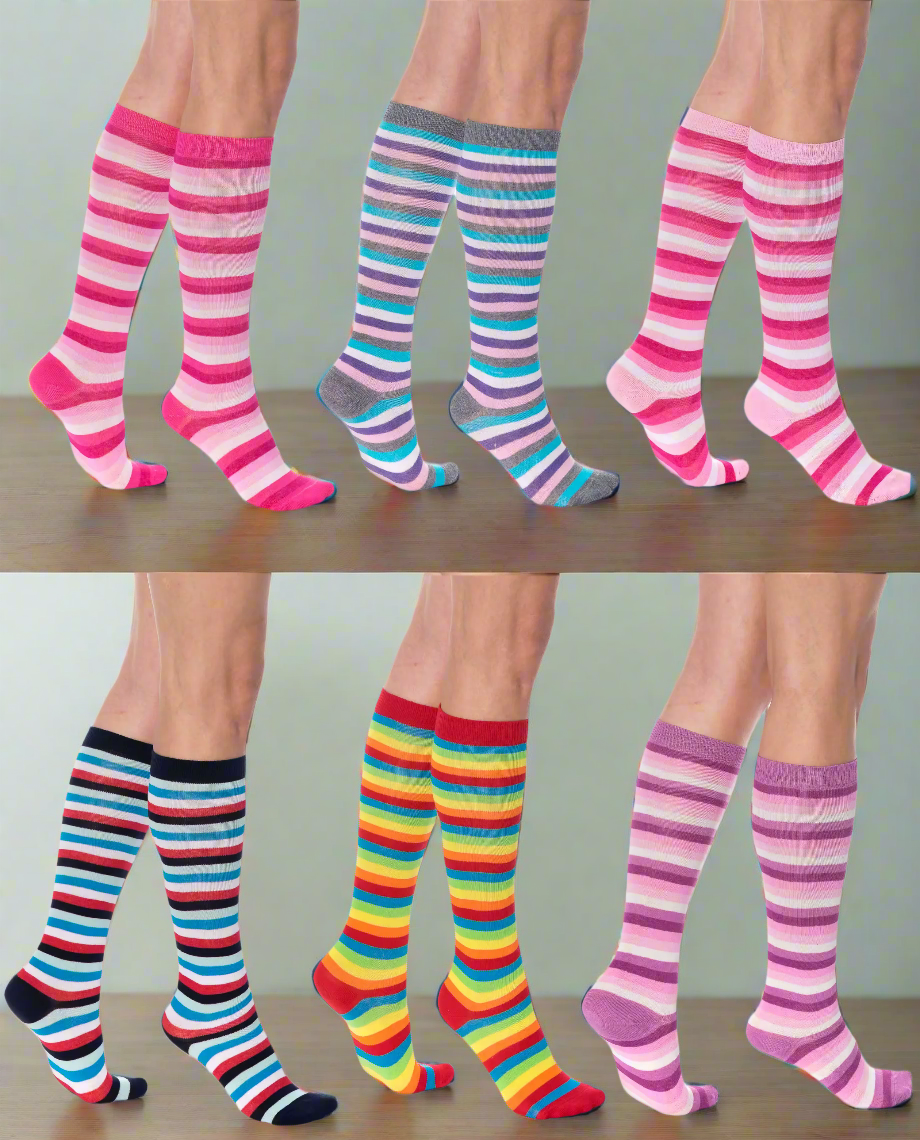 Colorful Knee High Socks