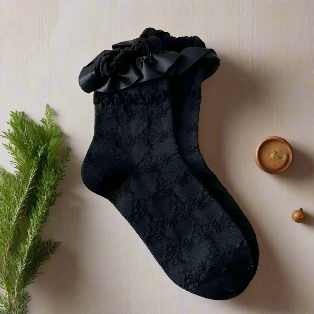 Ruffle Lace Socks 3 Pack