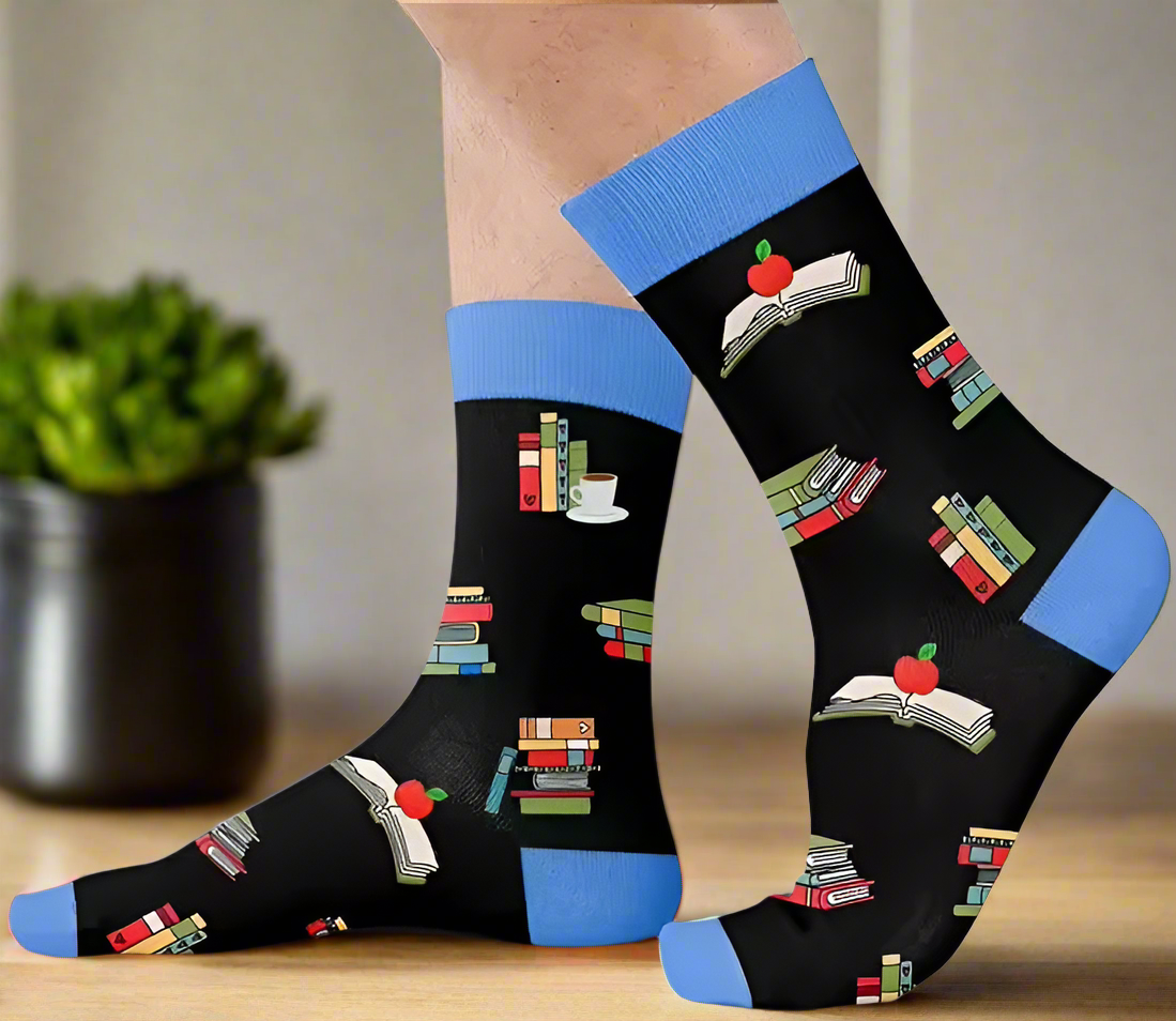 Funny Reading Socks