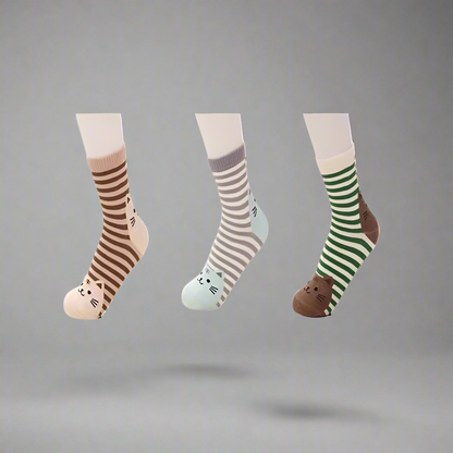 3D Cat Socks