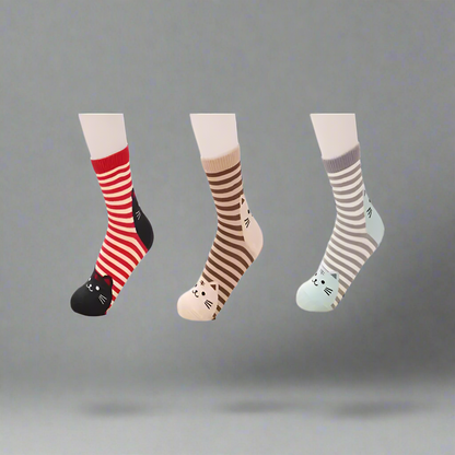 3D Cat Socks