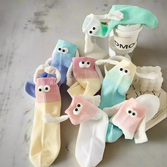 Magnetic Couple Ankle Socks