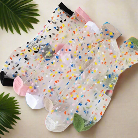 Colorful Lace Socks