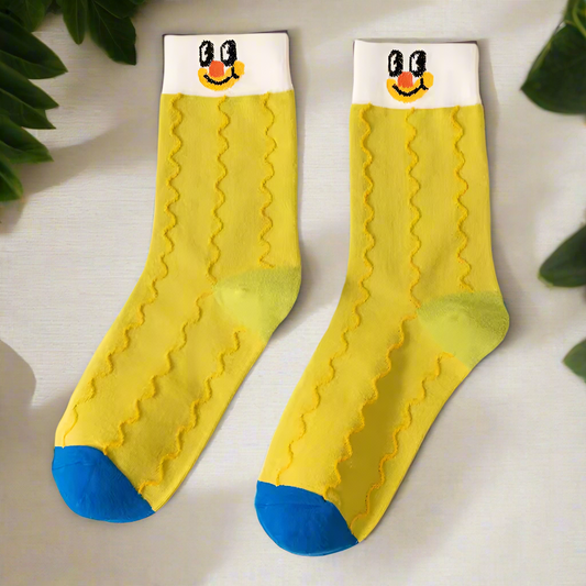 Cartoon Clown Socks