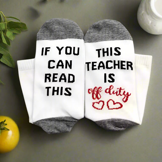 Funny Teacher Socks