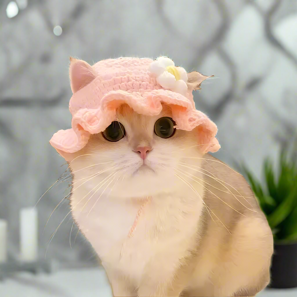 Knitted Cat Hats