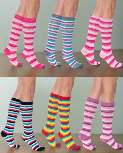 Colorful Knee High Socks