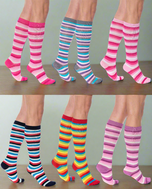 Colorful Knee High Socks