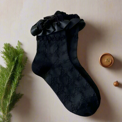 Ruffle Lace Socks 3 Pack