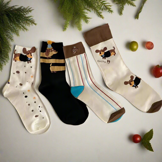 Wiener Dog Socks